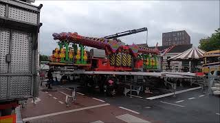 kermis Weert 2024 opbouw woensdag 25 september 2024 [upl. by Claman]