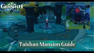 Taishan Mansion Puzzle Guide in Jueyun Karst in Genshin Impact [upl. by Mis]