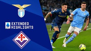 Lazio vs Fiorentina Extended Highlights  Serie A  CBS Sports Golazo [upl. by Kcirdor]