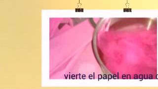 Como teñir cabello oscuro con papel crepe [upl. by Heiskell]