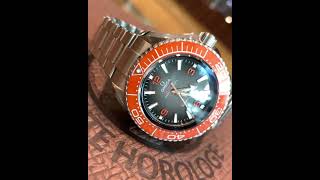 Omega Seamaster Planet Ocean 6000M Ultra Deep OMegasteel 455mm Ref 2153046210600 [upl. by Nama4]