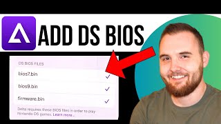 How to Add DS BIOS Files to Delta Emulator  Fix Missing Required DS Files Step By Step [upl. by Giffy]