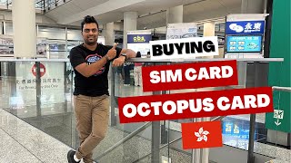 How to buy SIM card and Octopus card in Hong Kong ✅ [upl. by Lexi551]