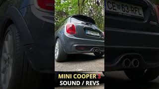 MINI COOPER S F56 20 LITRE TURBO SOUND AND REVS POPS AND BANGS coopers mini cars revs [upl. by Chicky]