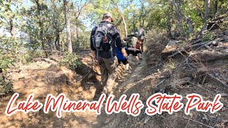 Shelter Camping Lake Mineral Wells State Park [upl. by Atteuqaj]