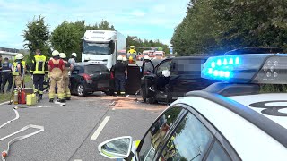 Tödlicher Unfall auf B256 bei Mendig [upl. by Pesek523]