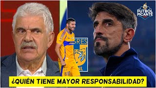 PAUNOVIĆ señalado de RESPONSABLE en ELIMINACIÓN de TIGRES Tuca Ferretti REACCIONA  Futbol Picante [upl. by Wojcik]