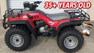 1987 Honda Foreman Fourtrax 350D 4x4  SHOWROOM CONDITION ‼️ [upl. by Scheck400]