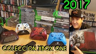 COLECCION MASIVA de XBOX ONE 164 Videojuegos en TOTAL ENERO 2017 [upl. by Stace]