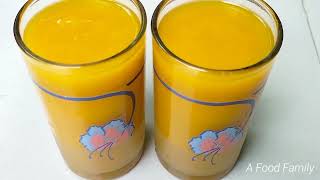 পাকা আমের জুস তৈরির সহজ রেসেপি  Mango Juice Bangladeshi Mango Juice  Mango frooti [upl. by Aramad308]