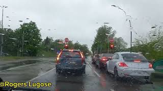 Driving In Germany During Rainy Season 🇩🇪 🇰🇪 [upl. by Anala434]