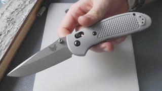 Benchmade Griptilian 551  разборка ножа внутренности подгонка [upl. by Yorled677]