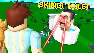 I Found SKIDI TOILETs PLOT So I Went Inside Roblox Bloxburg [upl. by Ettellocin]