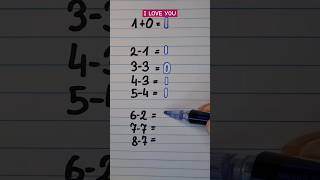 Write number I love you  Viết đơn giãn nhất maths [upl. by Etteloc]