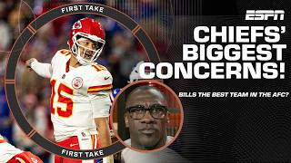 Shannon Sharpe is VERY CONCERNED for Patrick Mahomes and the Chiefs 😳  First Take [upl. by Aliahs178]