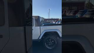 2024 Jeep Gladiator Willys 4x4 Silver Zynith Clear Coat [upl. by Arabella567]