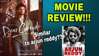 DEAR COMRADE MOVIE REVIEW [upl. by Ethel]