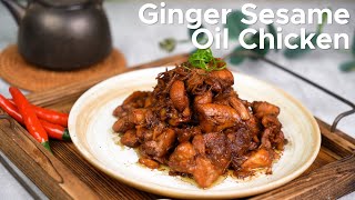 TOKIT Presents Ginger Sesame Oil Chicken by Omni Cook [upl. by Yrakcaz]