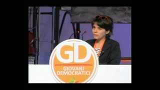 Congresso Giovani Democratici  Giuditta Pini  Youdemtv [upl. by O'Malley757]