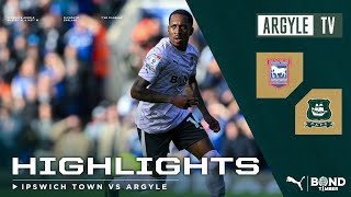 Ipswich Town v Plymouth Argyle highlights [upl. by Ahsed]