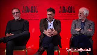 Adagio videointervista a Toni Servillo Valerio Mastandrea Adriano Giannini [upl. by Annavahs]