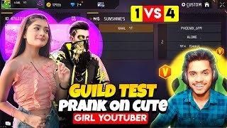 GUILD TEST PRANK ON CUTE V BADGE GIRL 😱🔥 SAMSUNG A3A5A6A7J2J5J7S5S6S7S9A10A20A30A50 [upl. by Atinehc822]