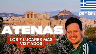 ATENAS 🇬🇷 4K Los 7 lugares mas visitados  su HISTORIA PARTE 1 [upl. by Eiramllij]