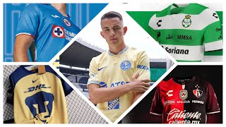 TODOS LOS NUEVOS UNIFORMES LIGA MX APERTURA 2022 [upl. by Ahsuas798]