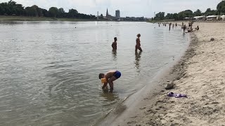 Osijek Copacabana bazeni i kupanje na Dravi [upl. by Niahs]