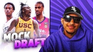 2024 NBA Mock Draft FULL FIRST ROUND MOCK DRAFT I Utility Sports NBA Mock Draft 2024 [upl. by Shulem]