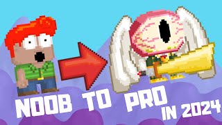 NOOB TO PRO IN GROWTOPIA 2024  Part 1 [upl. by Eseilana]