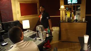 Red Beezy Talkin His Shit While Working in The Studio [upl. by Minnie]