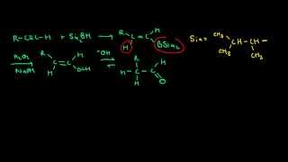 Alkynes to Aldehydes by Hydroboration Oxidation [upl. by Schmitz917]