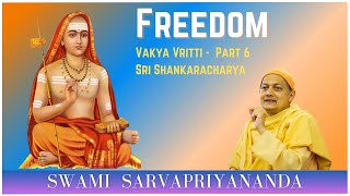 Freedom  Vakya Vritti  Part 6  Swami Sarvapriyananda [upl. by Thanh]