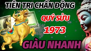 TUỔI QUÝ SỬU 1973 NHẬN LỘC TRỜI CHO ĐÚNG TRONG 60 NGÀY CUỐI NĂM ĐANG KHỔ BỖNG ĐỔI ĐỜI GIÀU NHANH [upl. by Fan229]