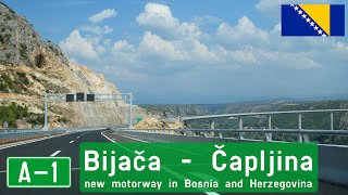 A1 from Bijača to Čapljina in BiH [upl. by Spevek745]