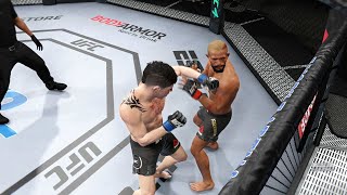 UFC 256 Figueiredo vs Moreno Full Fight Highlights  UFC Flyweight Title Match UFC 4 [upl. by Lirret]