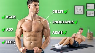 Calisthenics FULL BODY Home Workout for Beginners amp Advanced [upl. by Tremann805]