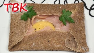 Galette de Bretagne Buckwheat Crepe Recipe  Titlis Busy Kitchen [upl. by Enirehtak]