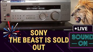 SOLD OUT Sony STRDE845 AV receiver with Dolby Digital and DTS [upl. by Luane205]