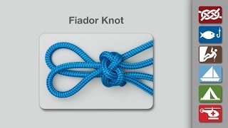 Fiador Knot  Learn How to Tie the Fiador Knot [upl. by Attenev774]