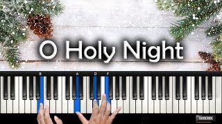 Belajar Piano O Holy Night  Christmas Project  Rohani Piano Keyboard [upl. by Doowle]