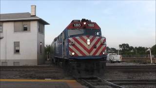 Railfanning Joliet Union Station  UD Tower 061413 Metra Amtrak BNSF amp IAIS [upl. by Ynatsyd454]