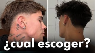 Que Es Mejor TAPER FADE o MULLET 🤔 Según tu rostro [upl. by Aieken]