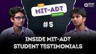 🎧 MIT ADT Podcast Student Testimonial  Akshat and Shantanu [upl. by Jecoa]