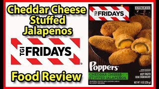 TGI Fridays®  Jalapeno Cheddar Cheese Poppers 🌶️🧀  Taste Test amp Review  JKMCraveTV [upl. by Drescher]