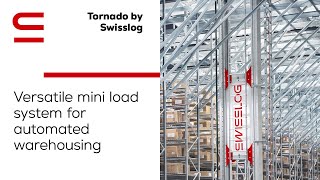 Tornado by Swisslog Versatile mini load system for automated warehousing [upl. by Esilanna]