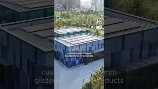 Case StudiesElectric Valley Green Corridor City Intelligent Exhibition Hall bipv solarglass [upl. by Namzzaj]