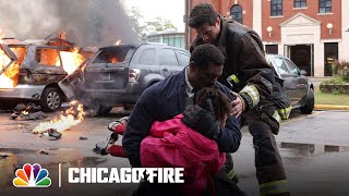 A Car Bomb Explodes at a Church  NBCs Chicago Fire [upl. by Arias]