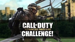 Call of Duty Advanced Warfare  THE MEDIEVAL KNIGHT CHALLENGE [upl. by Aitropal]